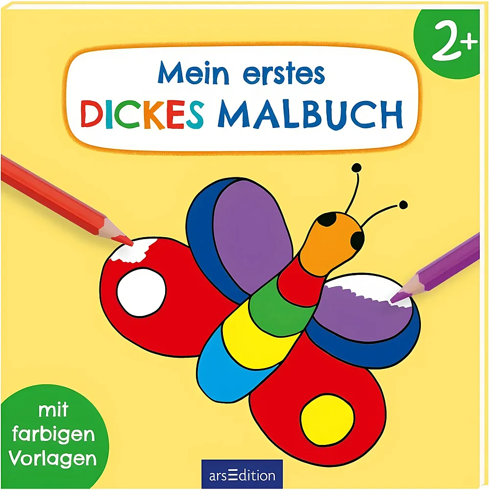 ars Edition Mein erstes dickes Malbuch