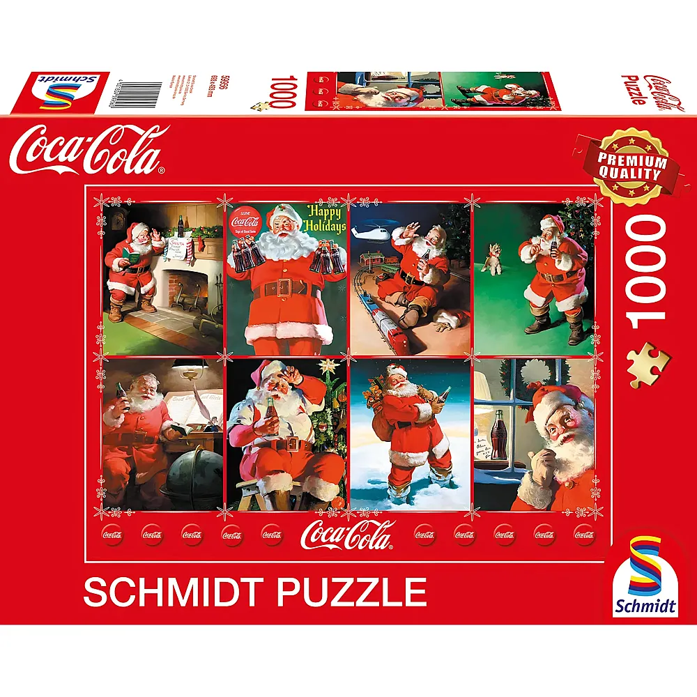 Schmidt Puzzle Coca Cola - Santa Claus 1000Teile