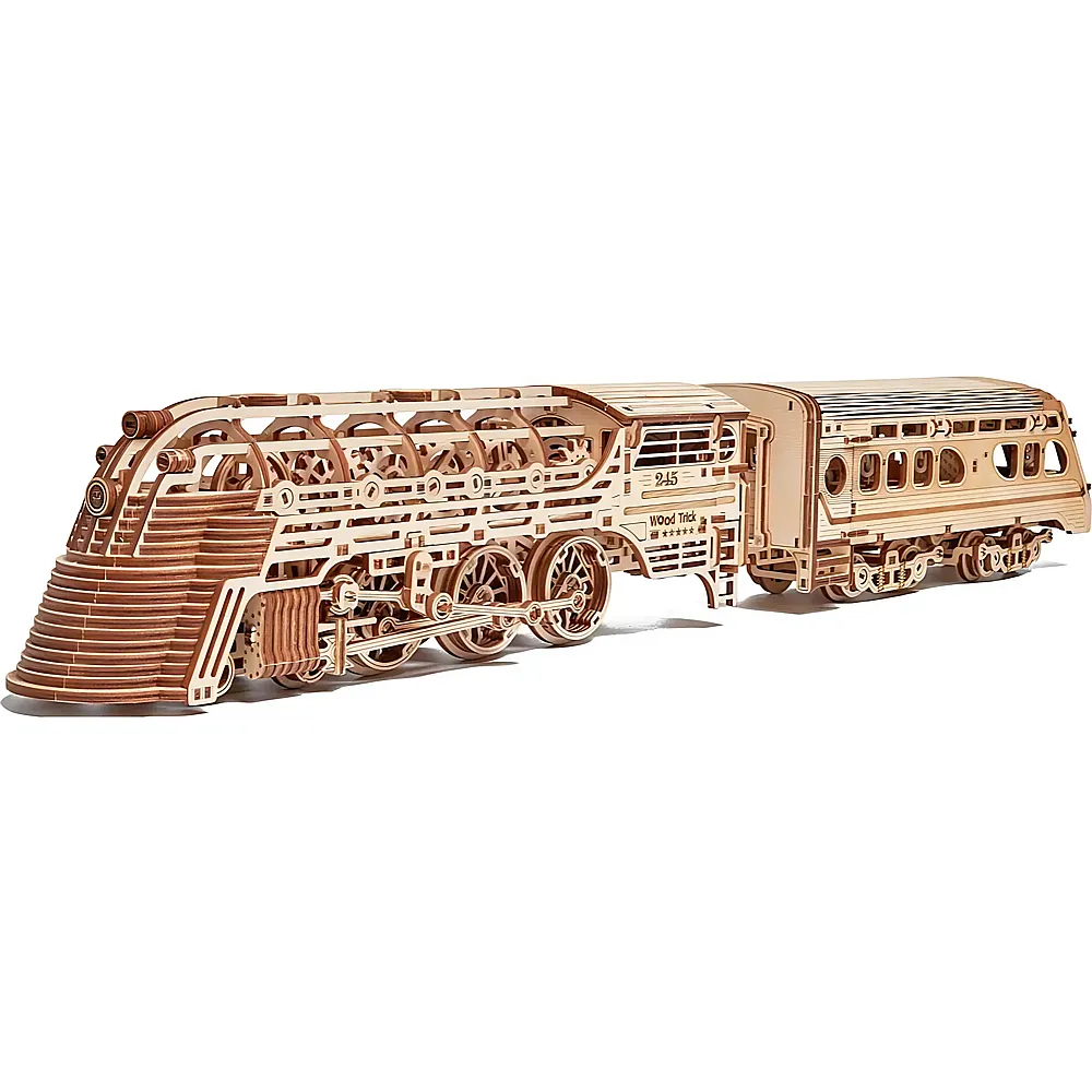WoodTrick Bausatz Atlantic Express-Zug - 636 Teile
