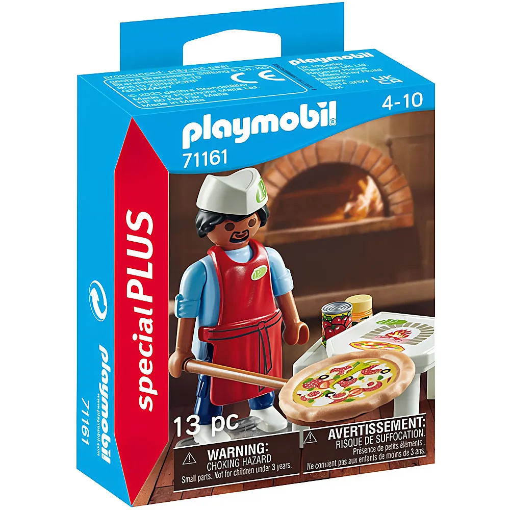 PLAYMOBIL specialPLUS Pizzabcker 71161