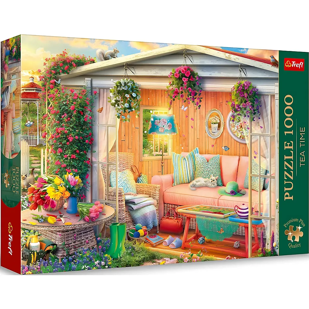 Trefl Puzzle Tea Time Mein Lieblingsort - 1000 Teile