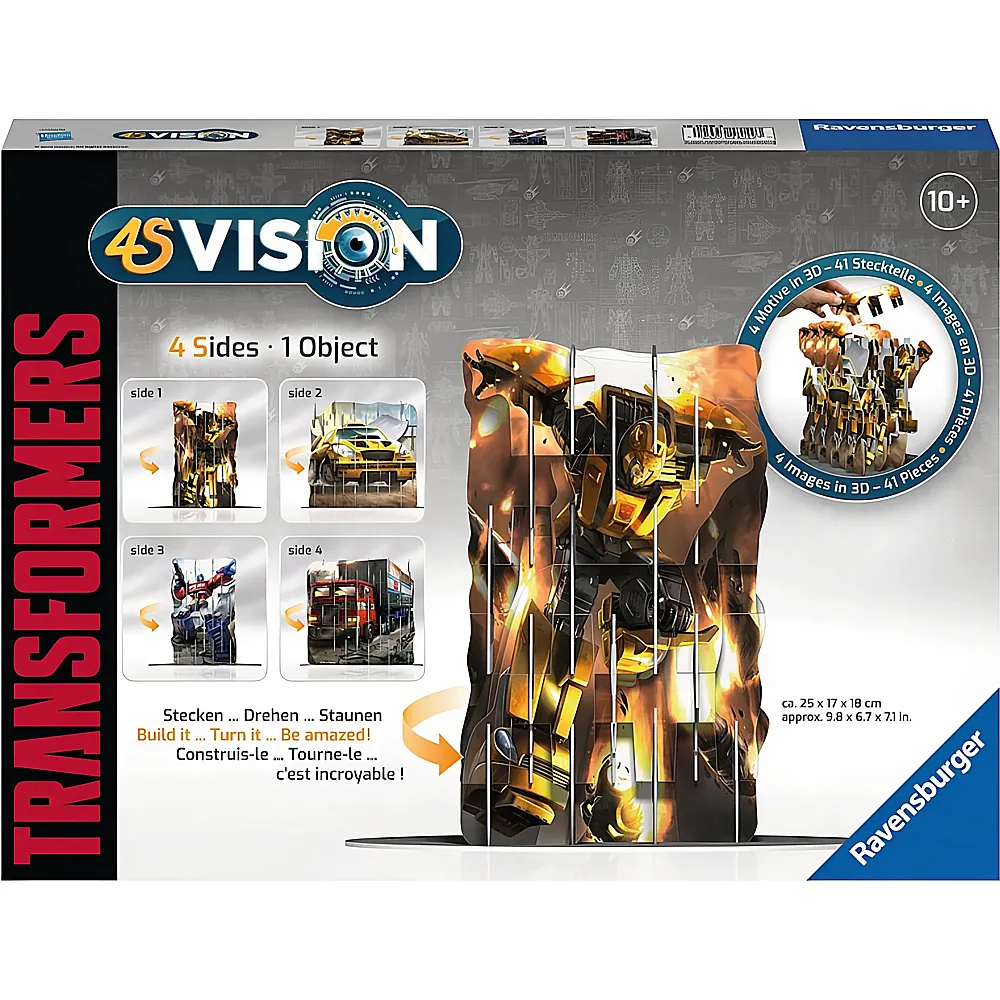 Ravensburger Puzzle 4S Vision Transformers 41Teile