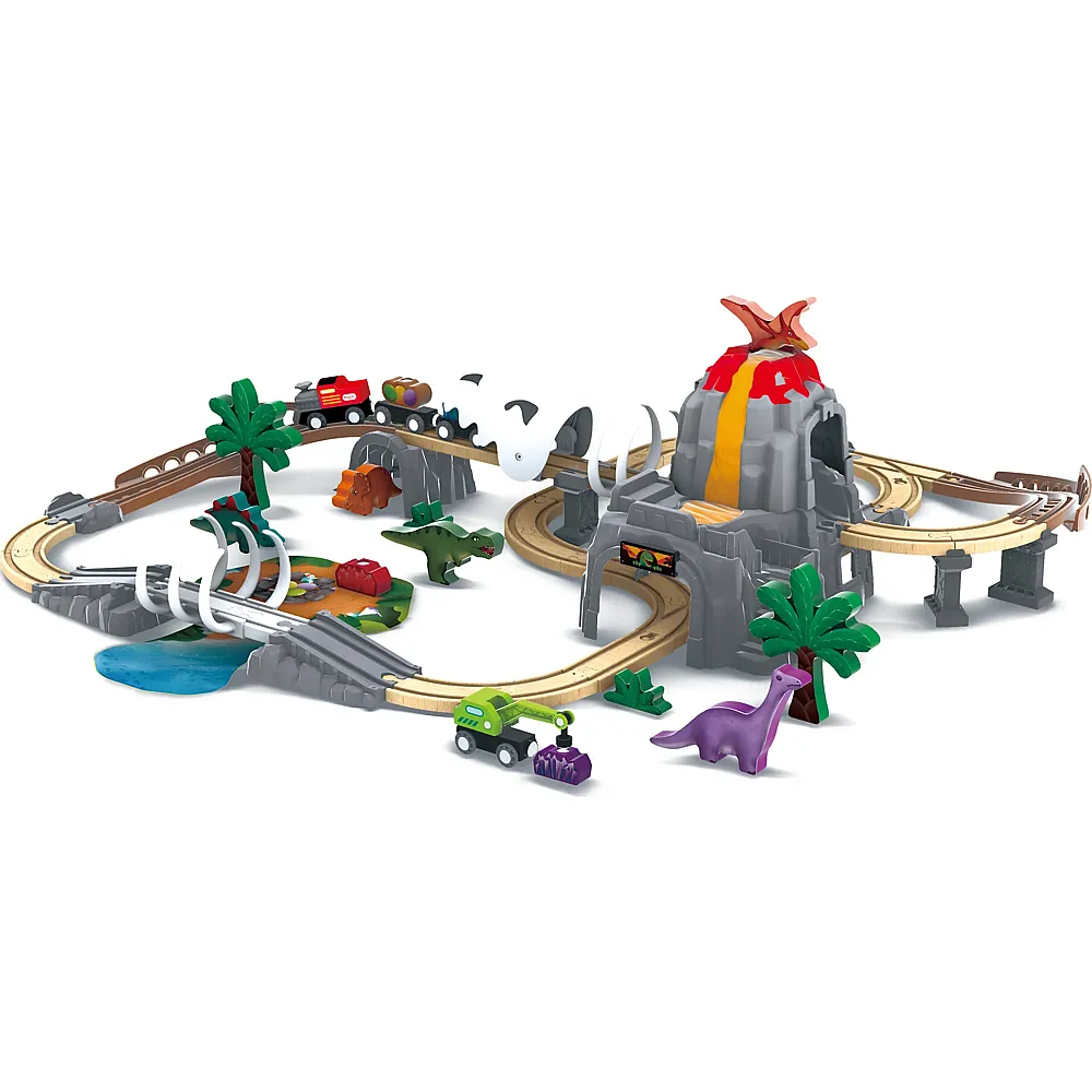 Hape Eisenbahn Dino-Abenteuer