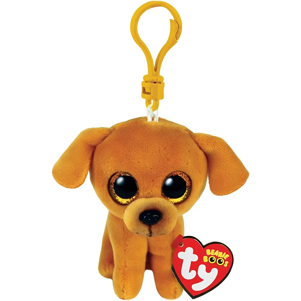 Ty Beanie Clips Anh�nger Zuzu Tan Hund - 10 cm