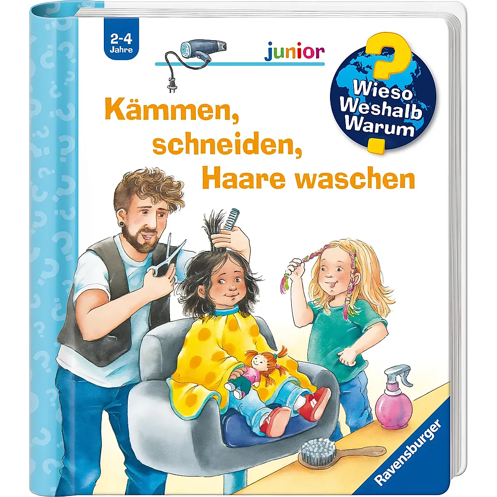 Ravensburger Wieso Weshalb Warum K�mmen, schneiden, Haare waschen 79