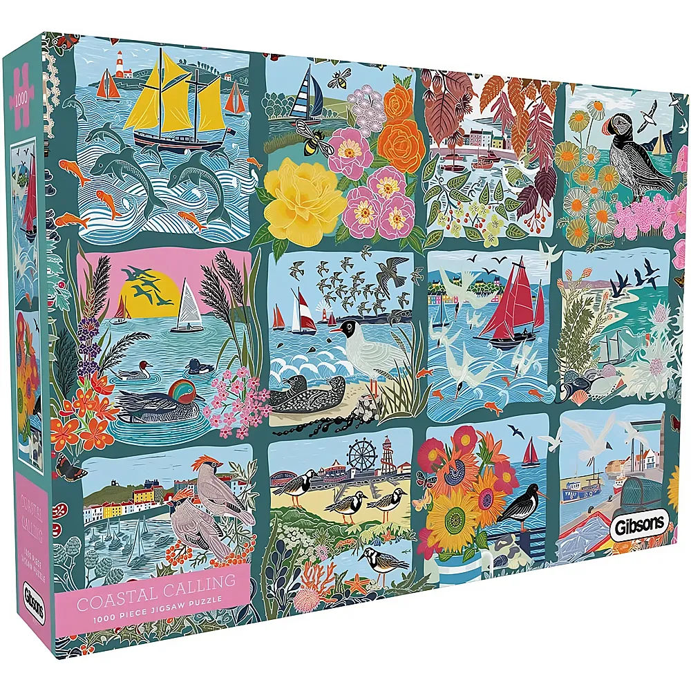 Gibsons Puzzle K�stenrufe - 1000 Teile