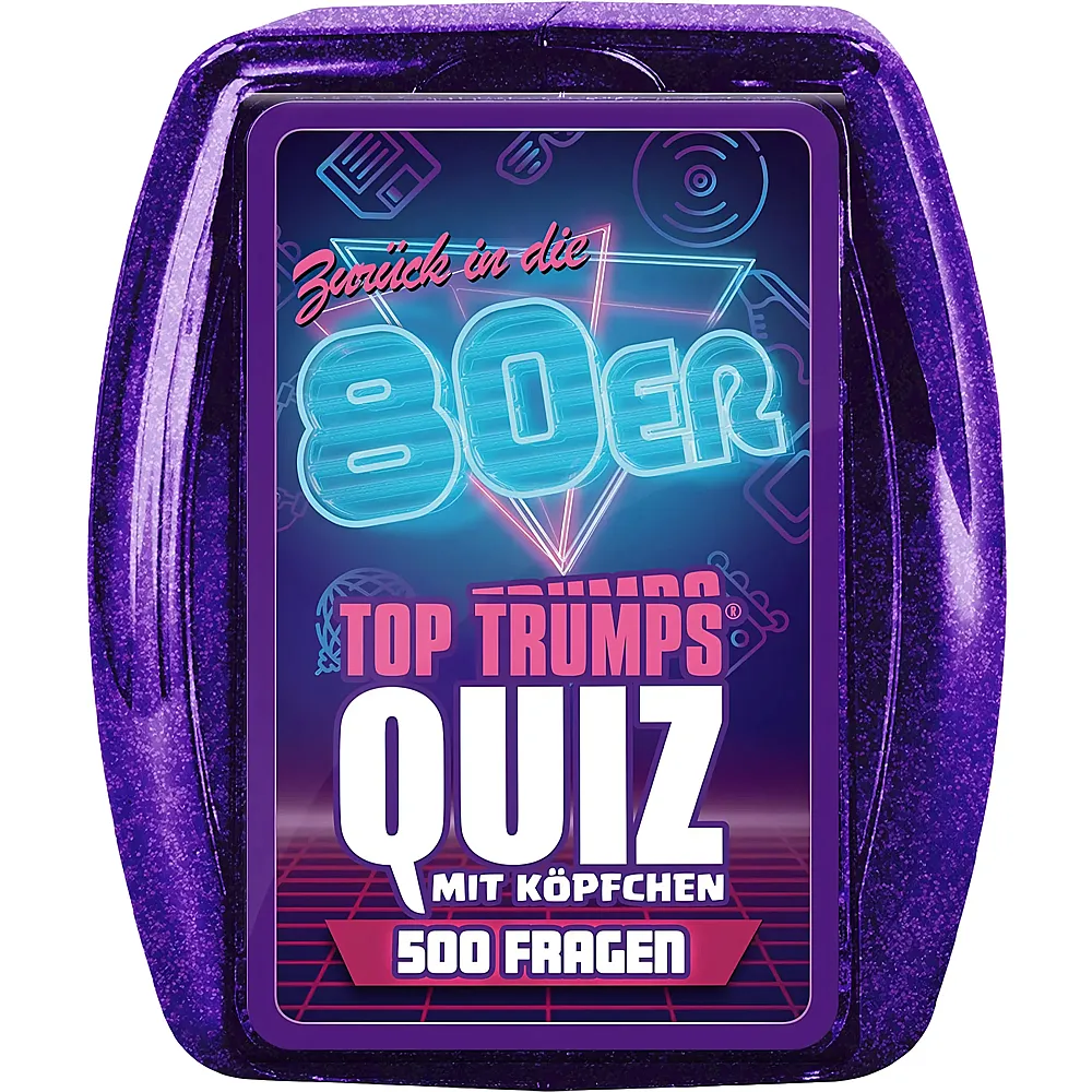 Winning Moves Top Trumps 80er Jahre Wissensspiel DE
