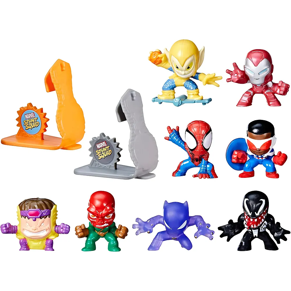 Hasbro Marvel Stunt Squad Figures PLAYSET MEGA PK