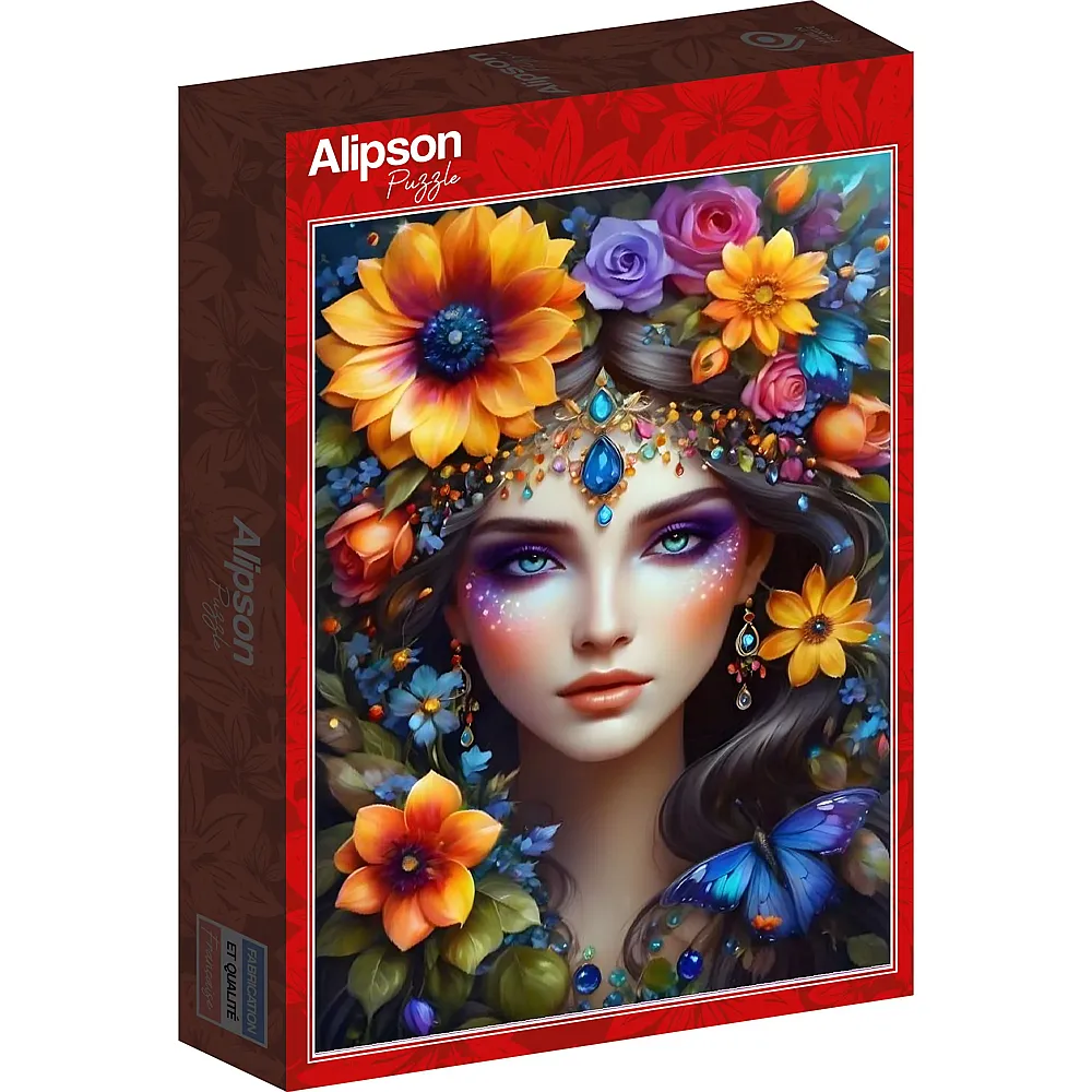 Alipson Puzzle Die Blumenfrau - 1000 Teile
