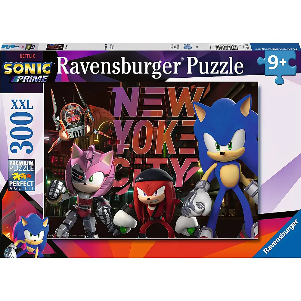 Ravensburger Puzzle Sonic Die Parallelwelt 300XXL