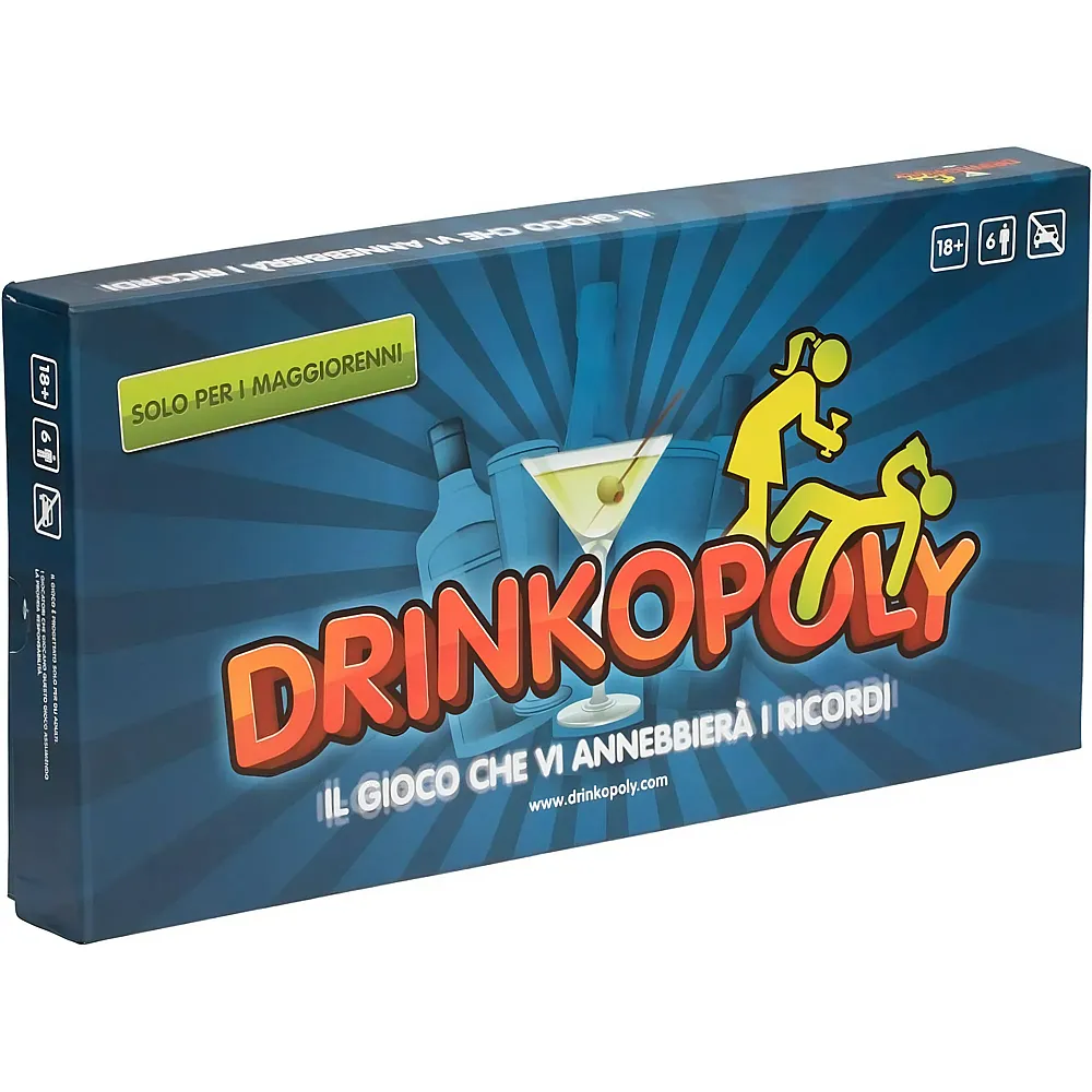 Asmodee Drinkopoly - Italiano | Partyspiele