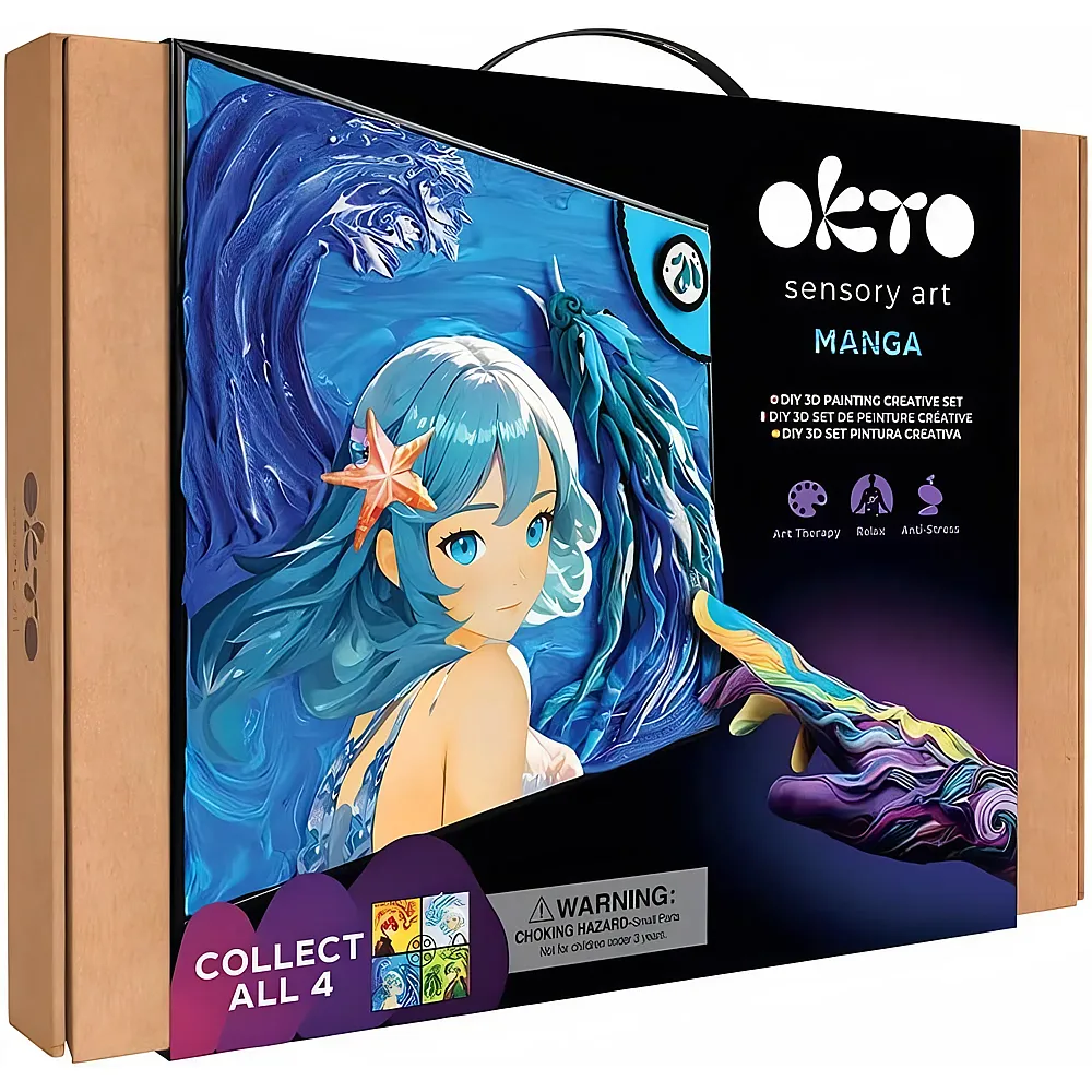 Okto Sensory Art 3D Gem�lde Manga Wasser