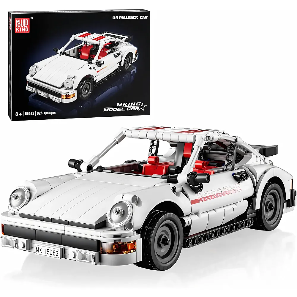 Mould King Speed Champion 911 Sportwagen mit R�ckziehmotor 15063