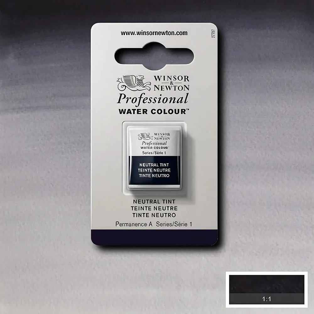meinspielzeug - Winsor & Newton W&n Prof. Water Colour 1/2 Npfchen Neutraler Farbton