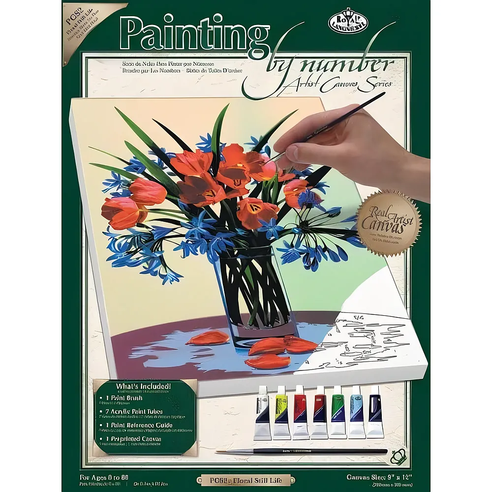 Royal & Langnickel R&l Pbn Artist Canvas Series PM Bouquet DE Fleurs - Suche