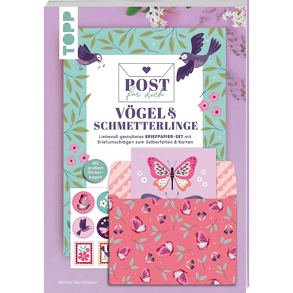 Frechverlag Briefpapierset Post f�r dich - V�gel