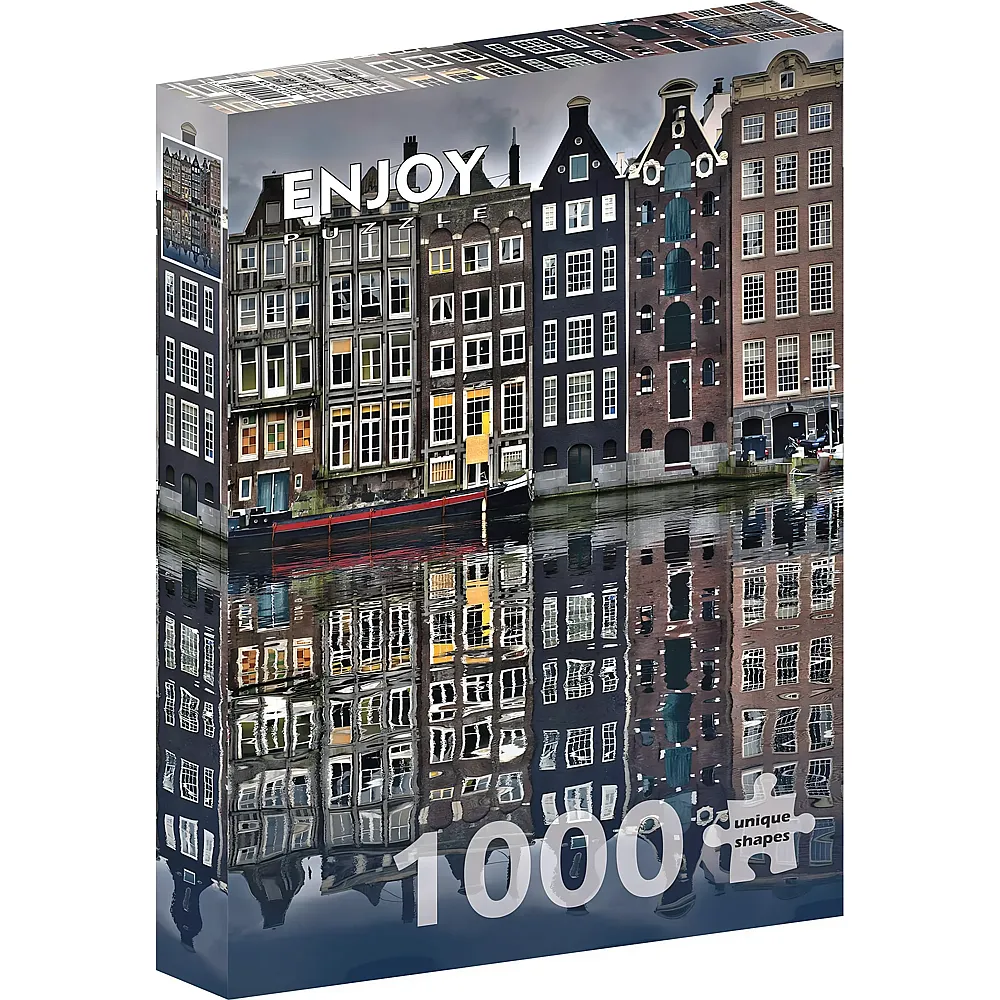 Enjoy Puzzle Amsterdam Houses - 1000 Teile