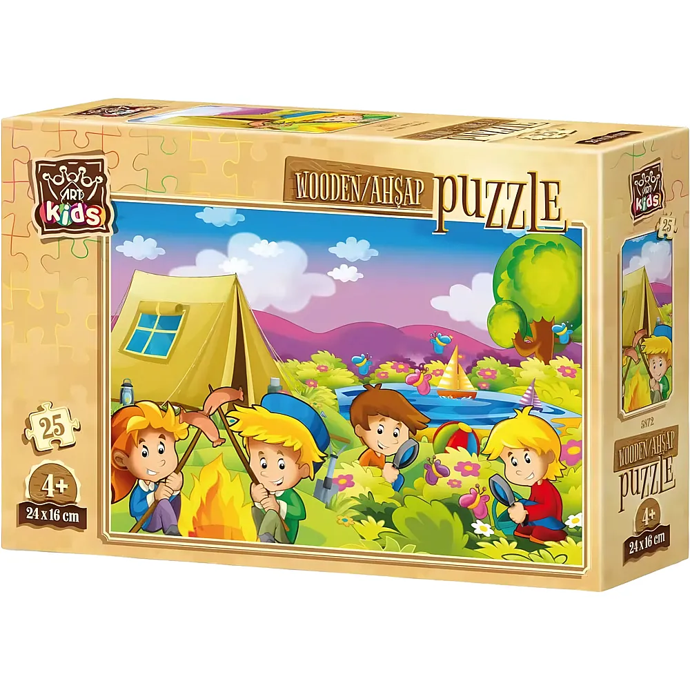 Art Puzzle Camper - 25 Teile