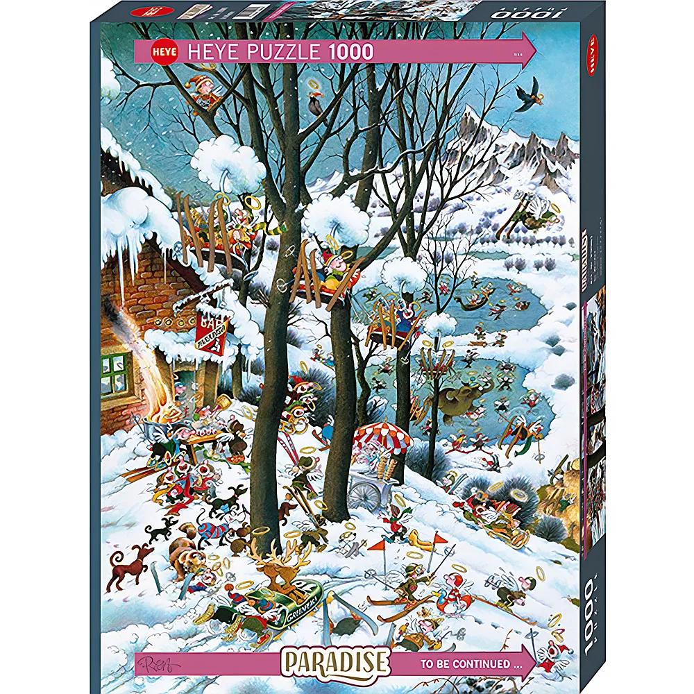 HEYE Puzzle Paradise In Winter 1000Teile