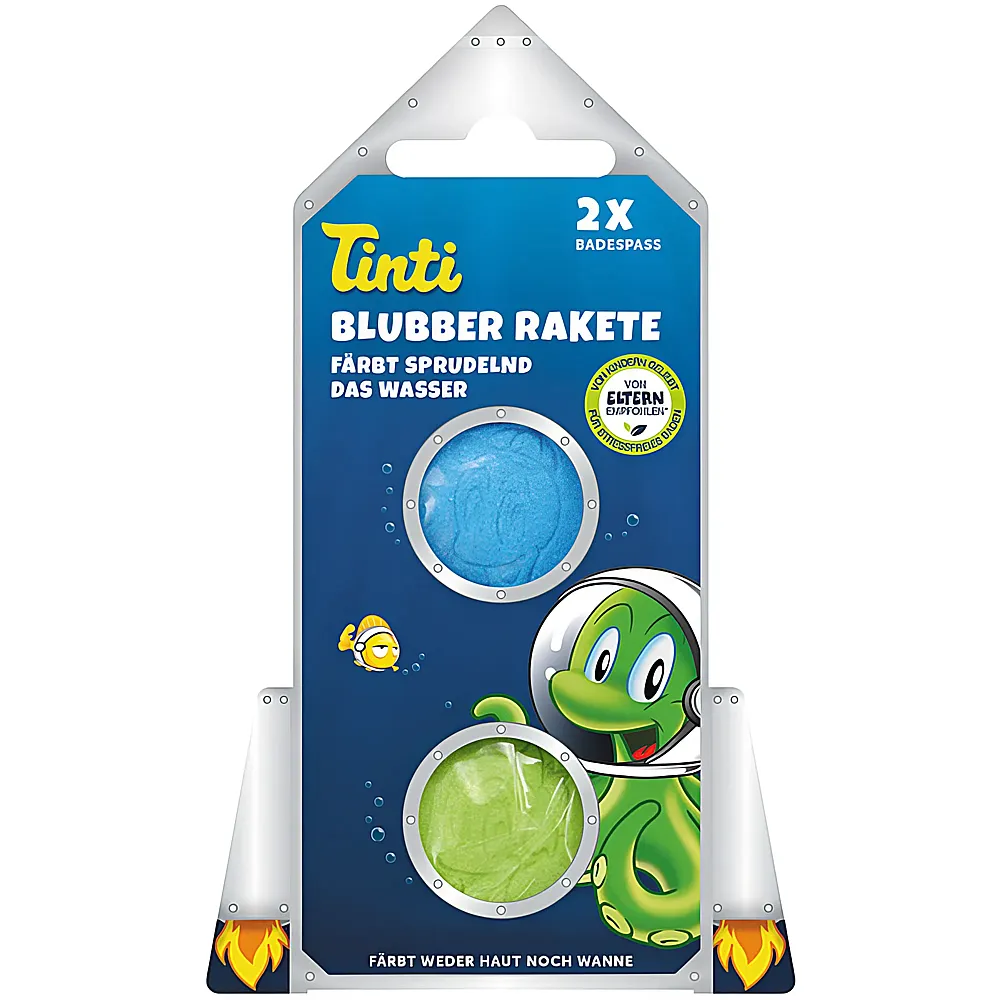 Tinti Blubber Rakete | Badespielzeug