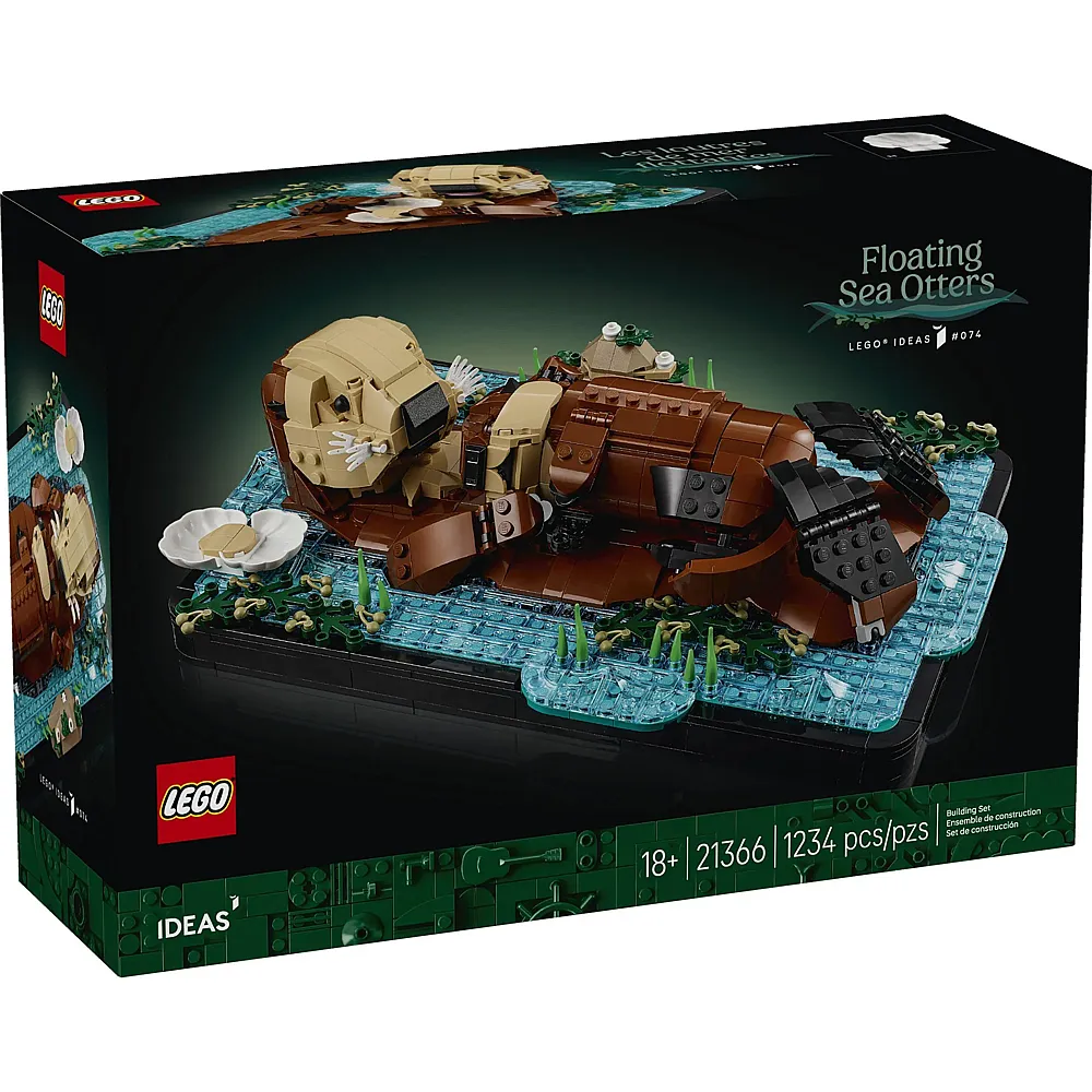 LEGO Ideas Schwimmender Otter 21366