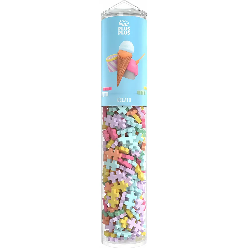Plus-Plus Pastel Bausteine Eiscreme - 250 Teile