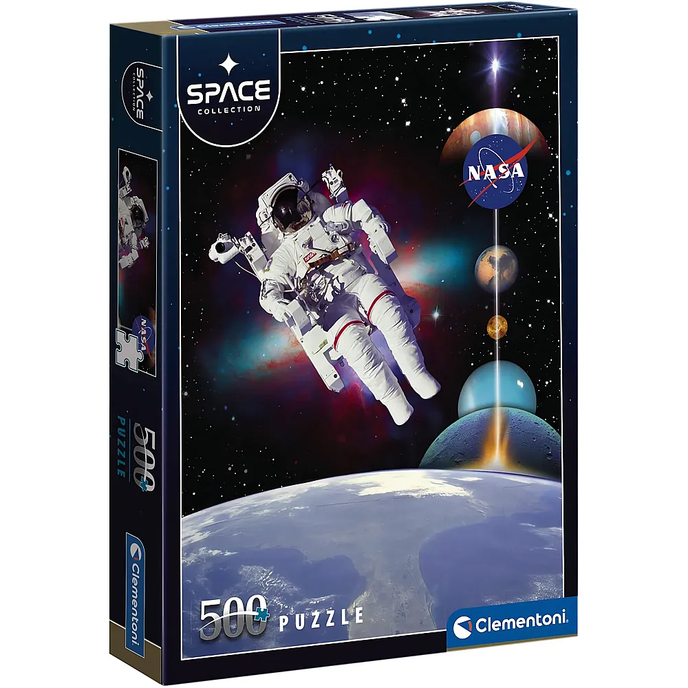 Clementoni Puzzle Space Collection Schwebender Astronaut - 500 Teile
