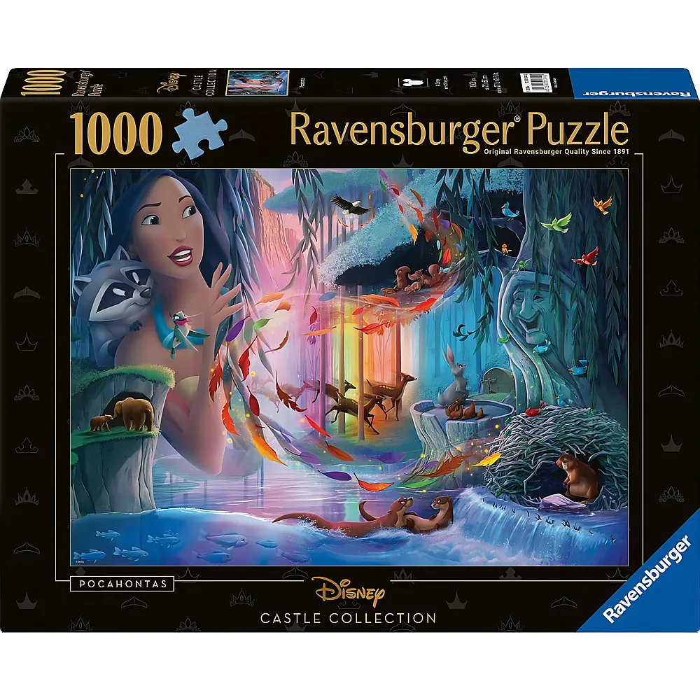 Ravensburger Puzzle Castle Collection Disney Princess Pocahontas 1000Teile