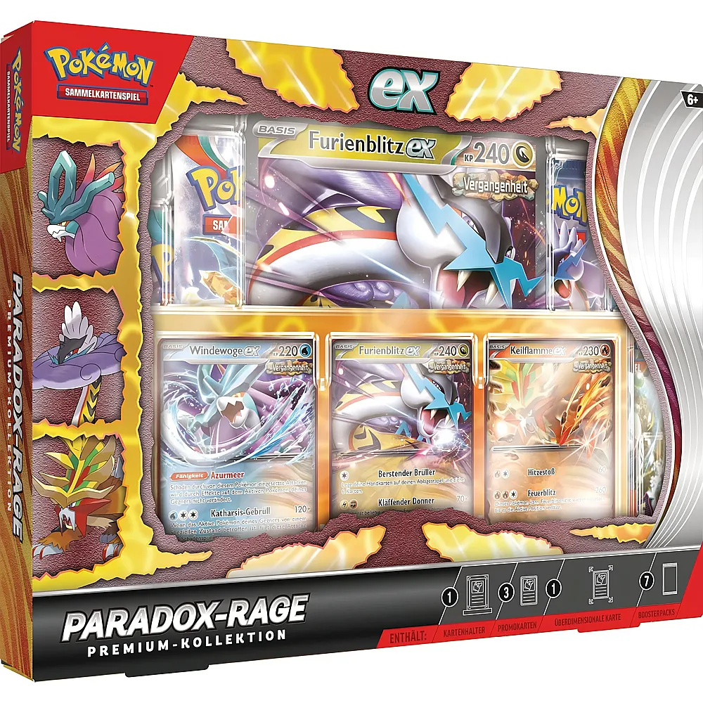 Pok�mon TCG Pok�mon Premium-Kollektion Paradox-Rage - Deutsch