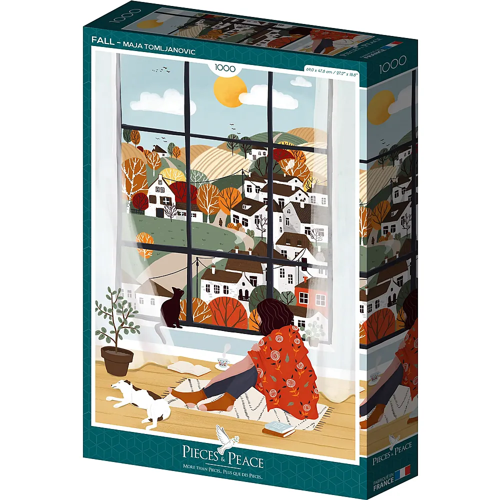 Pieces & Peace Puzzle Maja Tomljanovic Herbst - 1000 Teile
