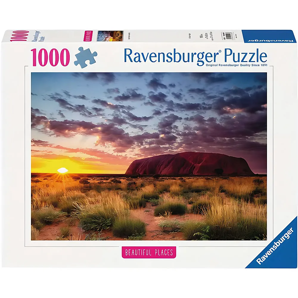 Ravensburger Puzzle Beautiful Places Ayers Rock in Australien - 1000 Teile
