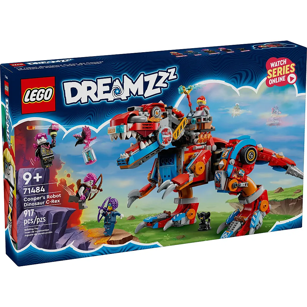 LEGO DREAMZzz Coopers Dino-Mech C-Rex 71484