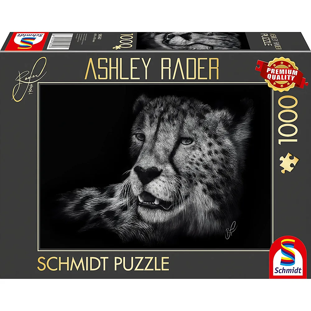 Schmidt Puzzle Gepard Im Zeichen der Anmut - 1000 Teile