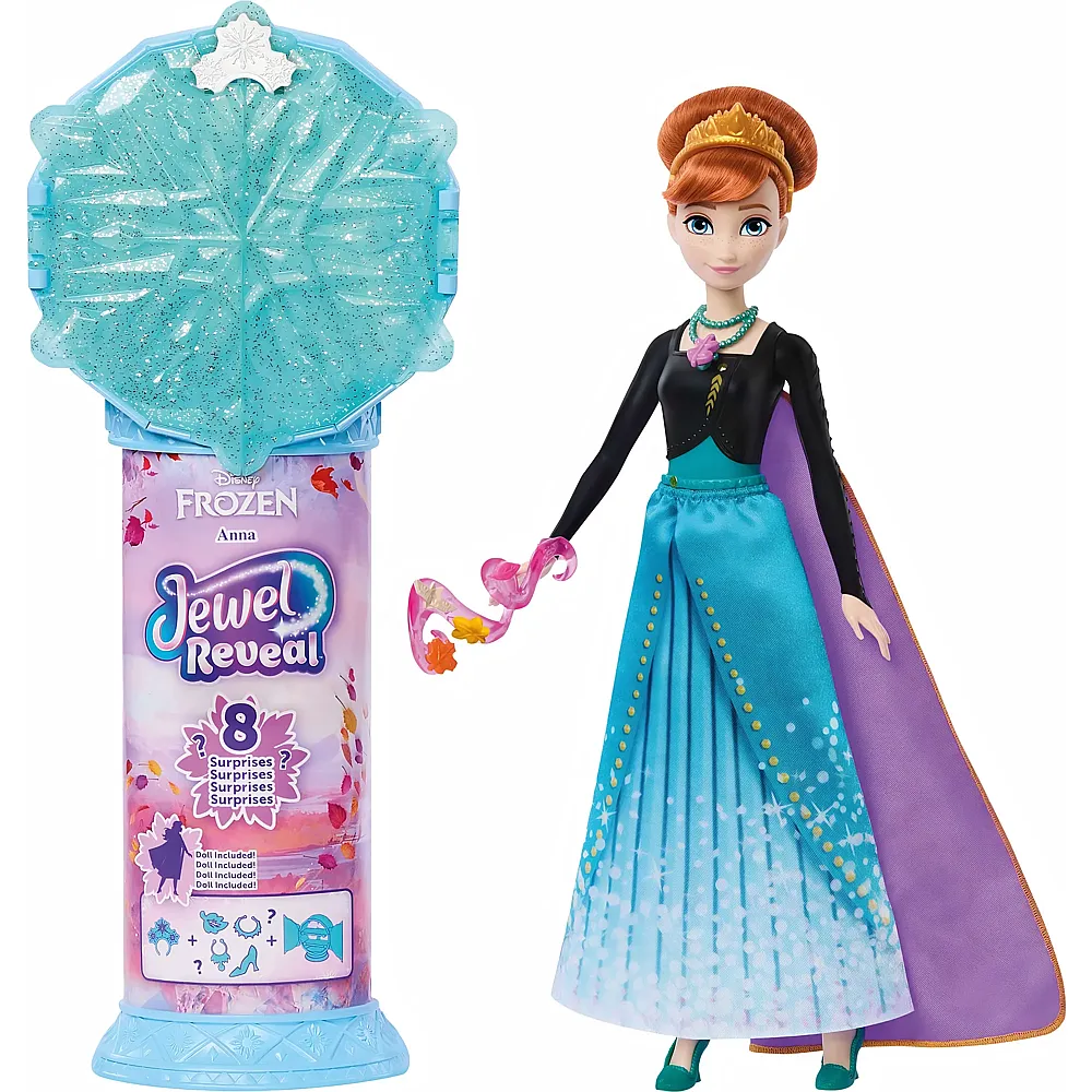 Mattel FRO Wand Reveal Anna Puppe