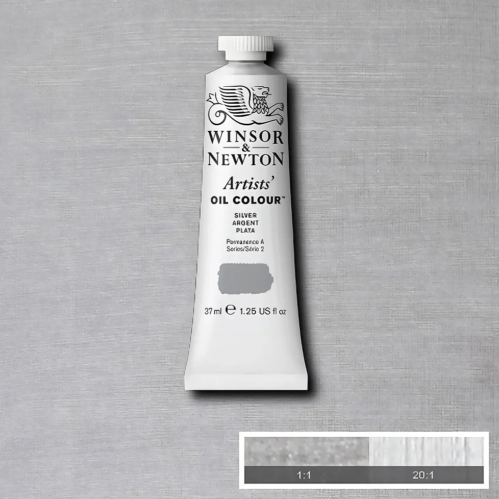 meinspielzeug - Winsor & Newton W&n Artists' lfarbe 37ml Tube Silber