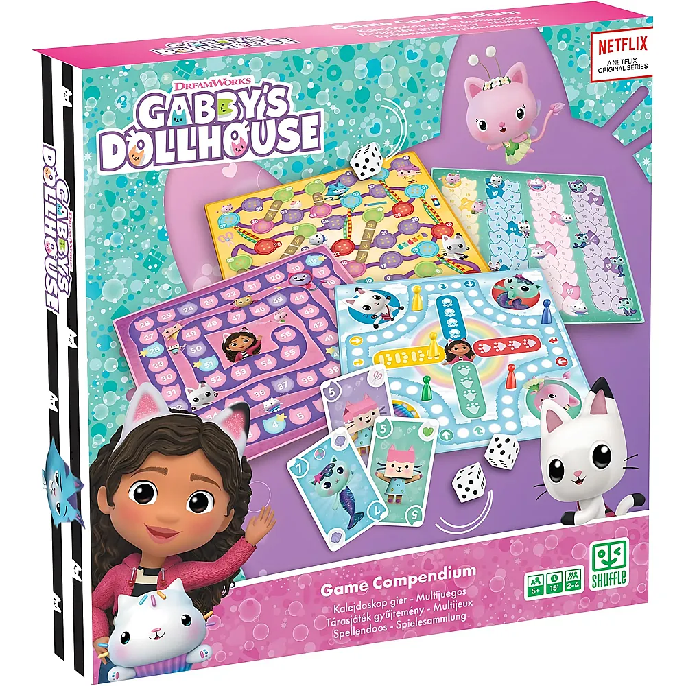 ASS Altenburger Gabby's Dollhouse Spielesammlung