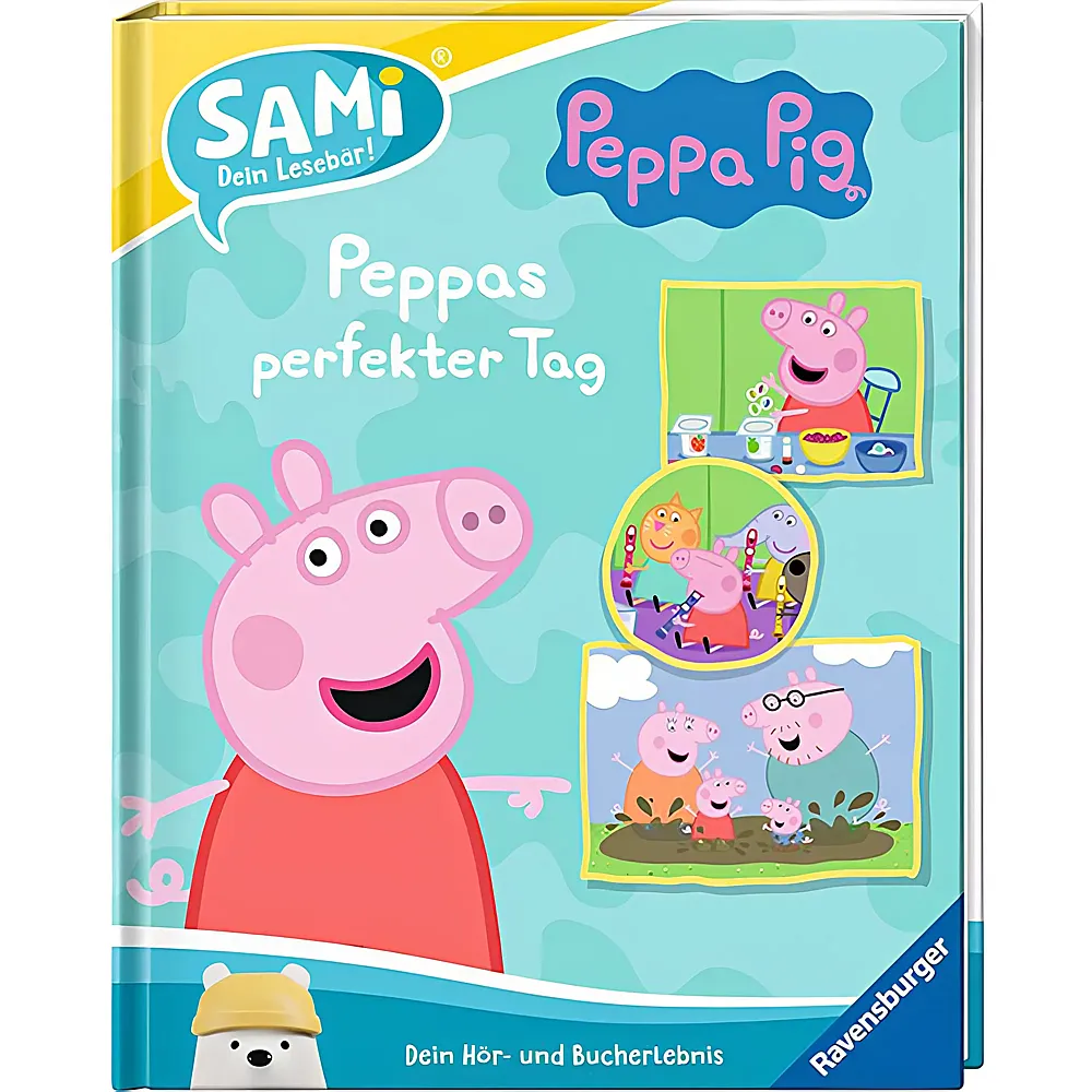 Ravensburger SAMi Lesebr Peppa Pig Peppas perfekter Tag