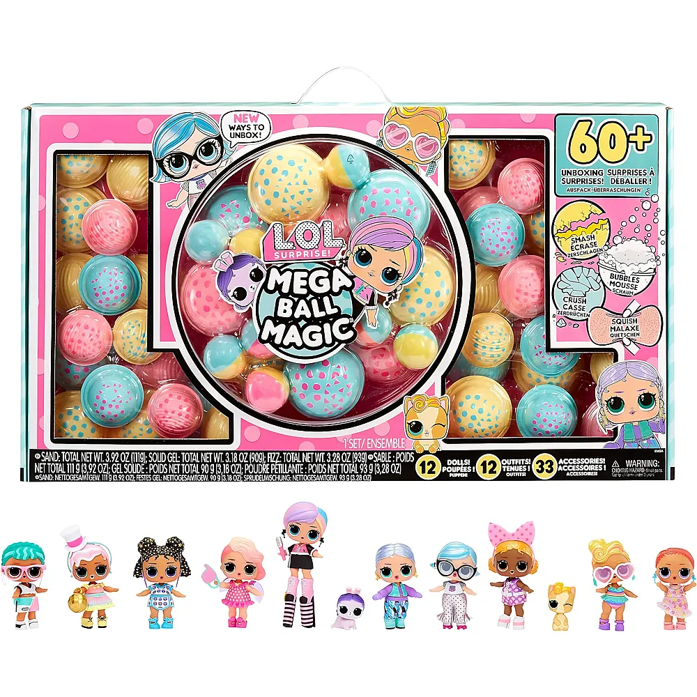 MGA L.O.L. Surprise Mega Ball Magic