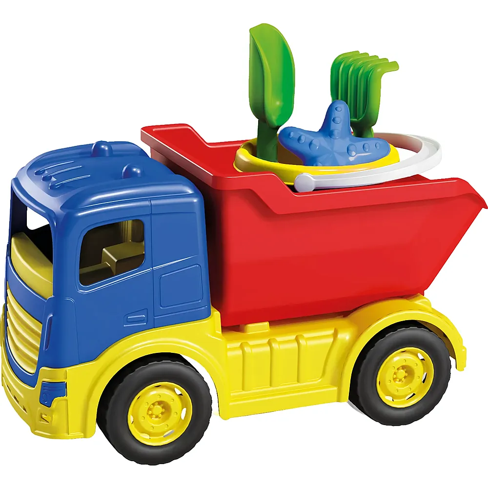 meinspielzeug - Adriatic Kipper mit Sandgarnitur | Sandkasten
