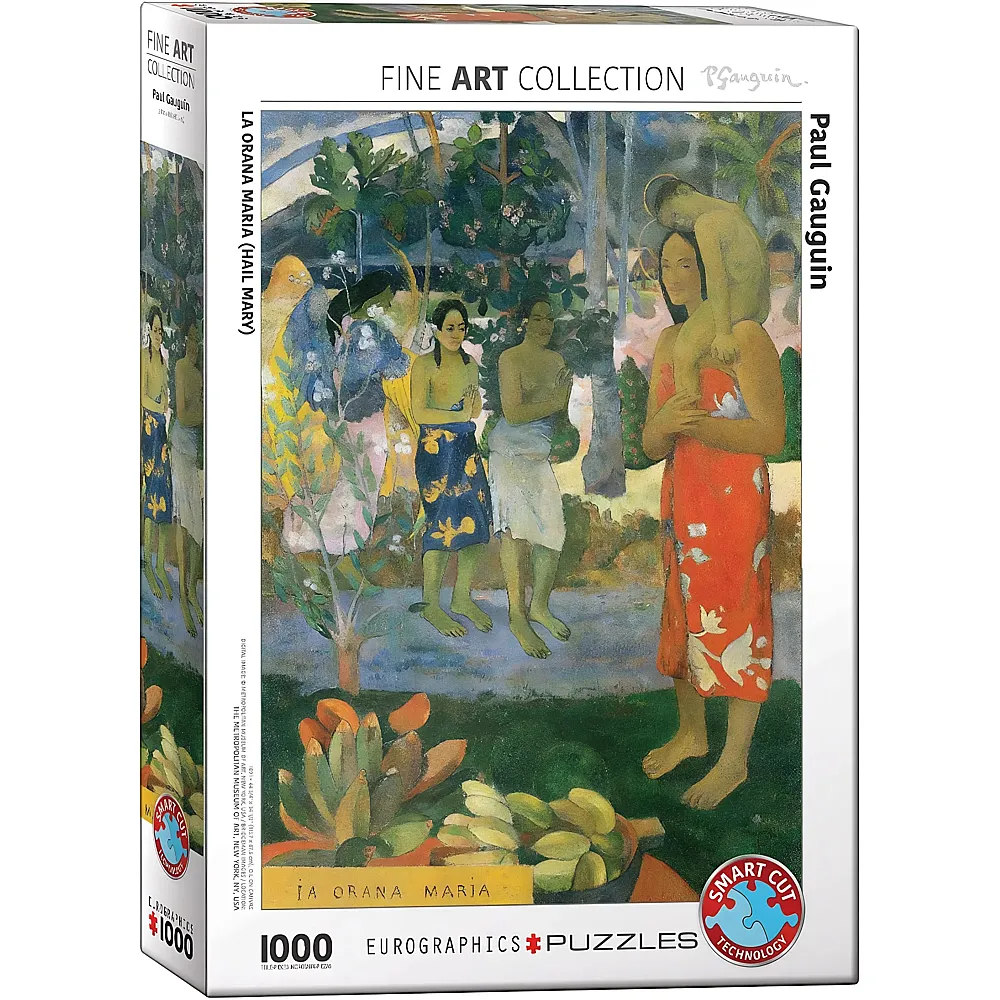 meinspielzeug - Eurographics Puzzle Paul Gauguin - La Orana Maria 1000Teile | Puzzle 1000 Teile