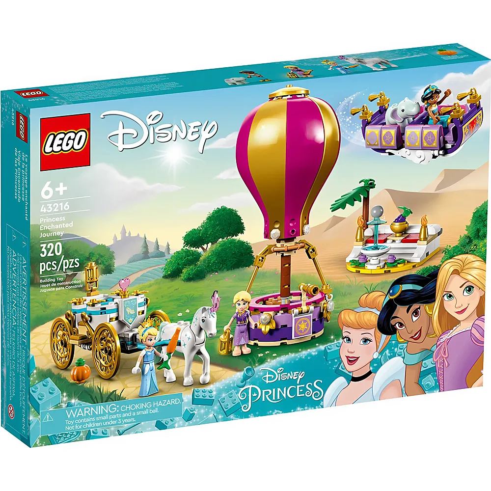 LEGO Disney Princess Prinzessinnen auf magischer Reise 43216