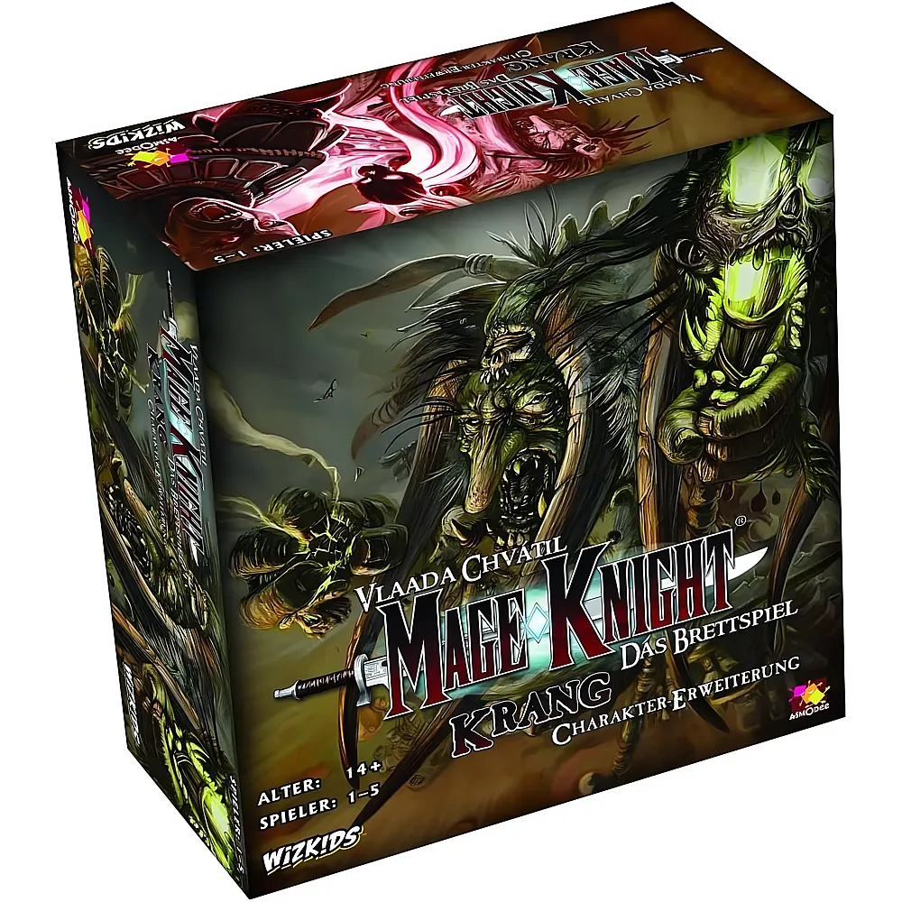 Asmodee Mageknight - Charakter Krang Erweiterung 2 - Deutsch - Kartenspiele
