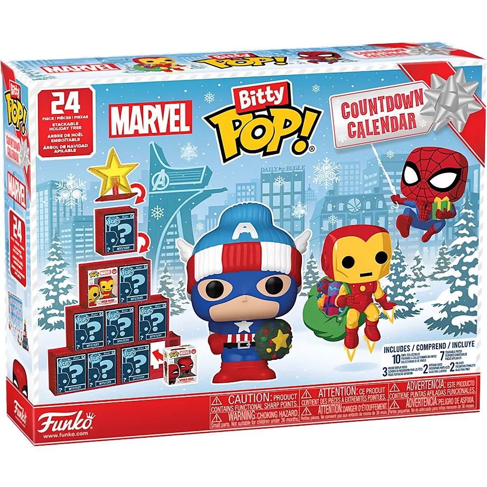 Funko Bitty Pop Adventskalender Marvel Comics