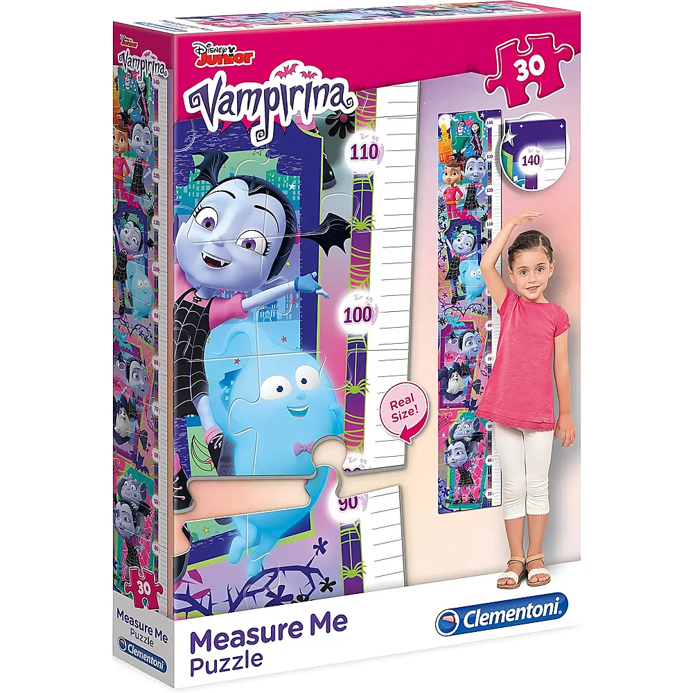 Clementoni Puzzle Measure Me - Vampirina - 30 Teile