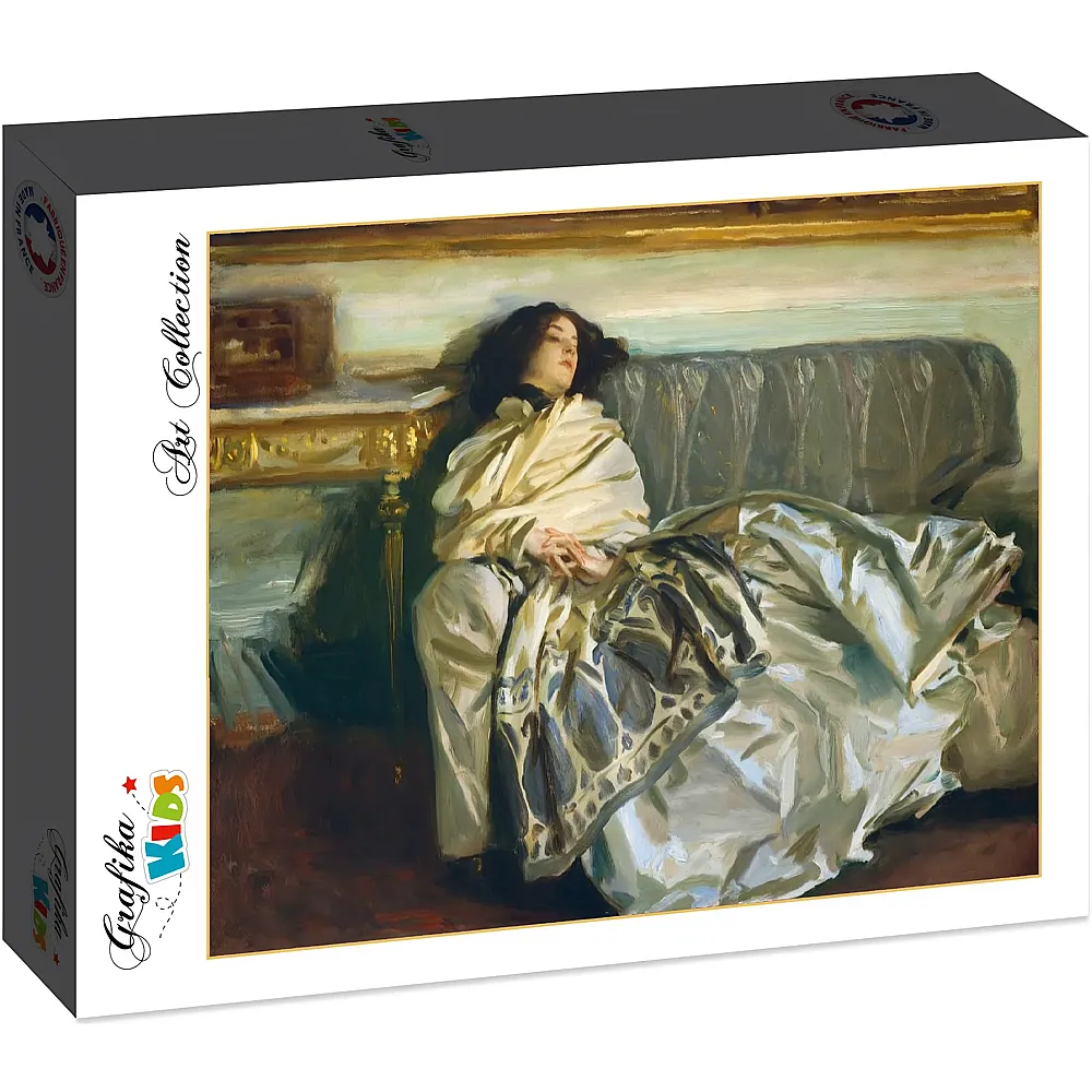Grafika Puzzle Art Collection John Singer Sargent Grafika Kids Nonchaloir Repose, 1911 - 12 Teile