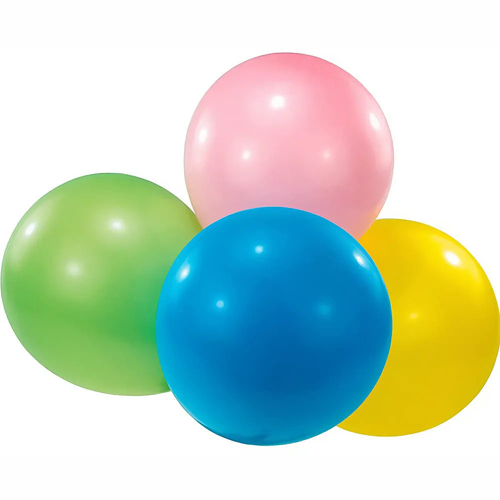 Riethmller 4 Maxi-Ballone assortiert 130cm | Kindergeburtstag