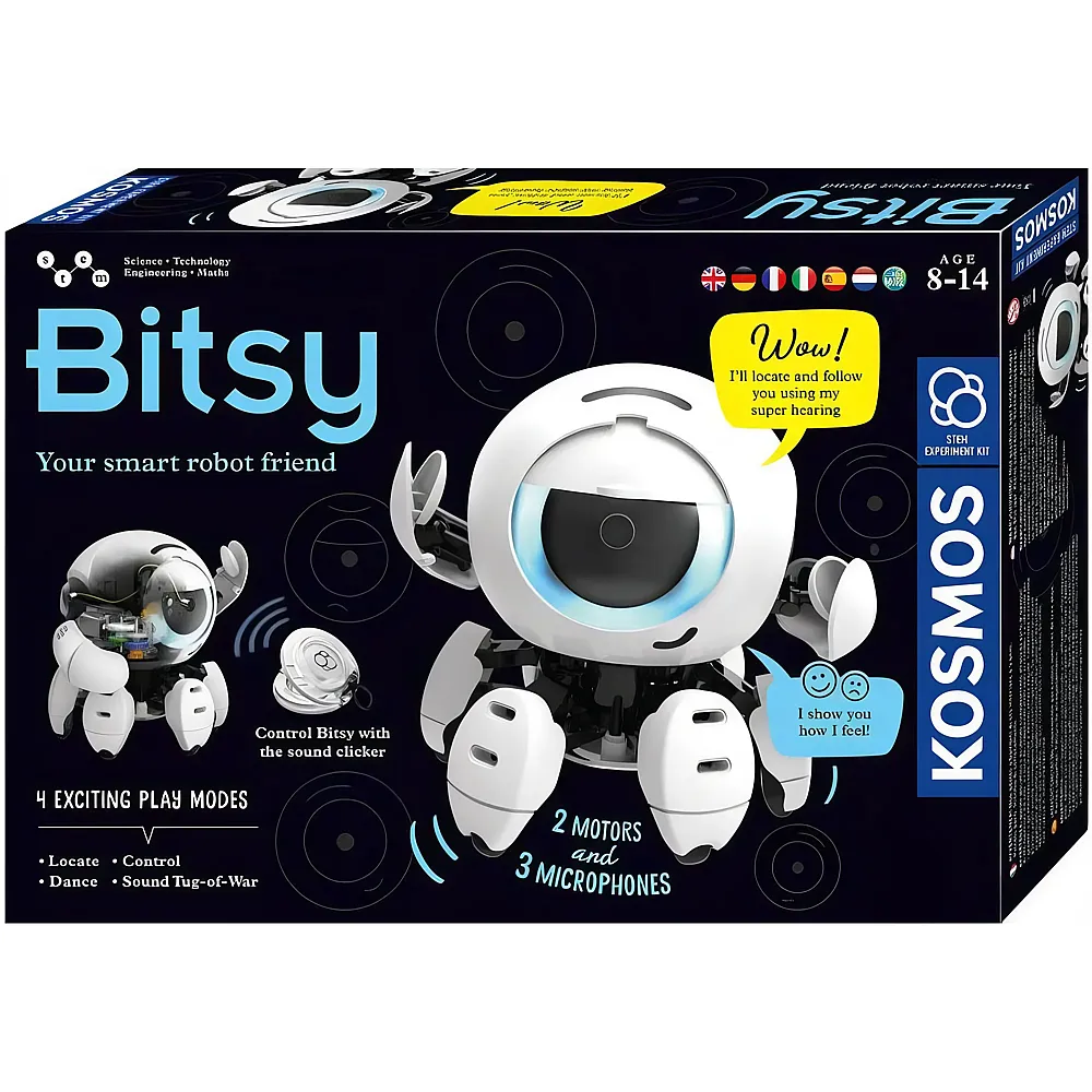 meinspielzeug - Kosmos Bitsy - Dein cleverer Robo-Freund