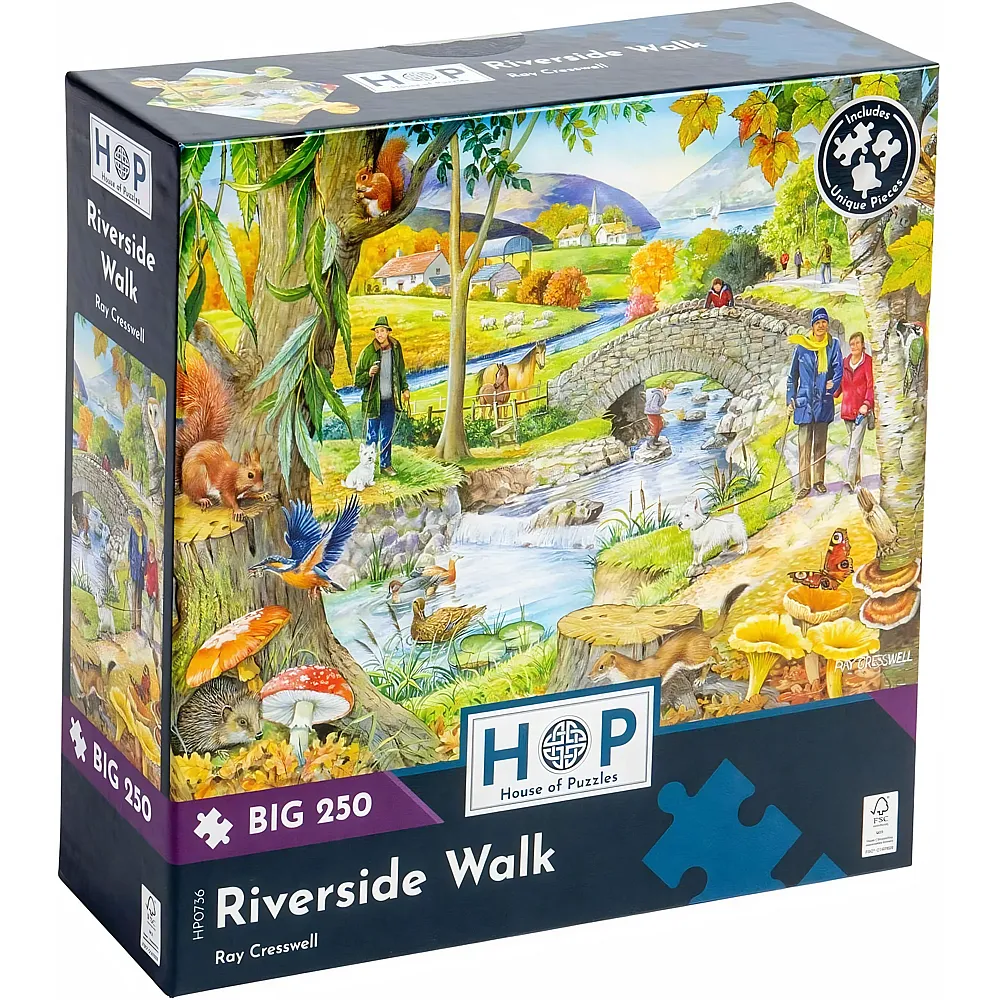 HOP - House of Puzzles Riverside Walk 250Teile