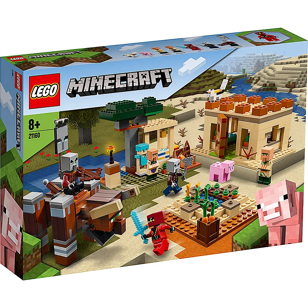 LEGO Minecraft Der Illager-berfall 21160