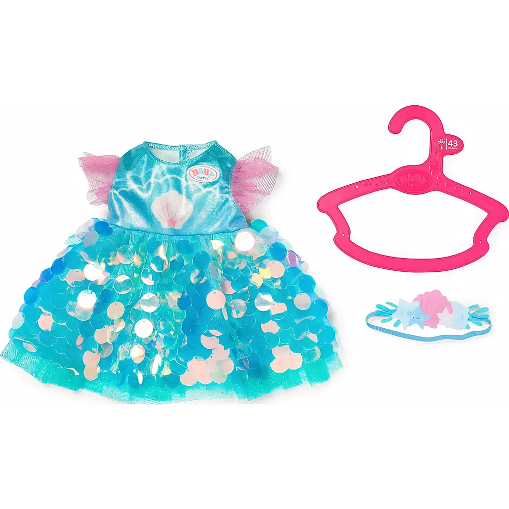 Zapf Creation Baby Born Meerjungfrau-Outfit 43cm